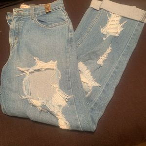 Vibrant jeans